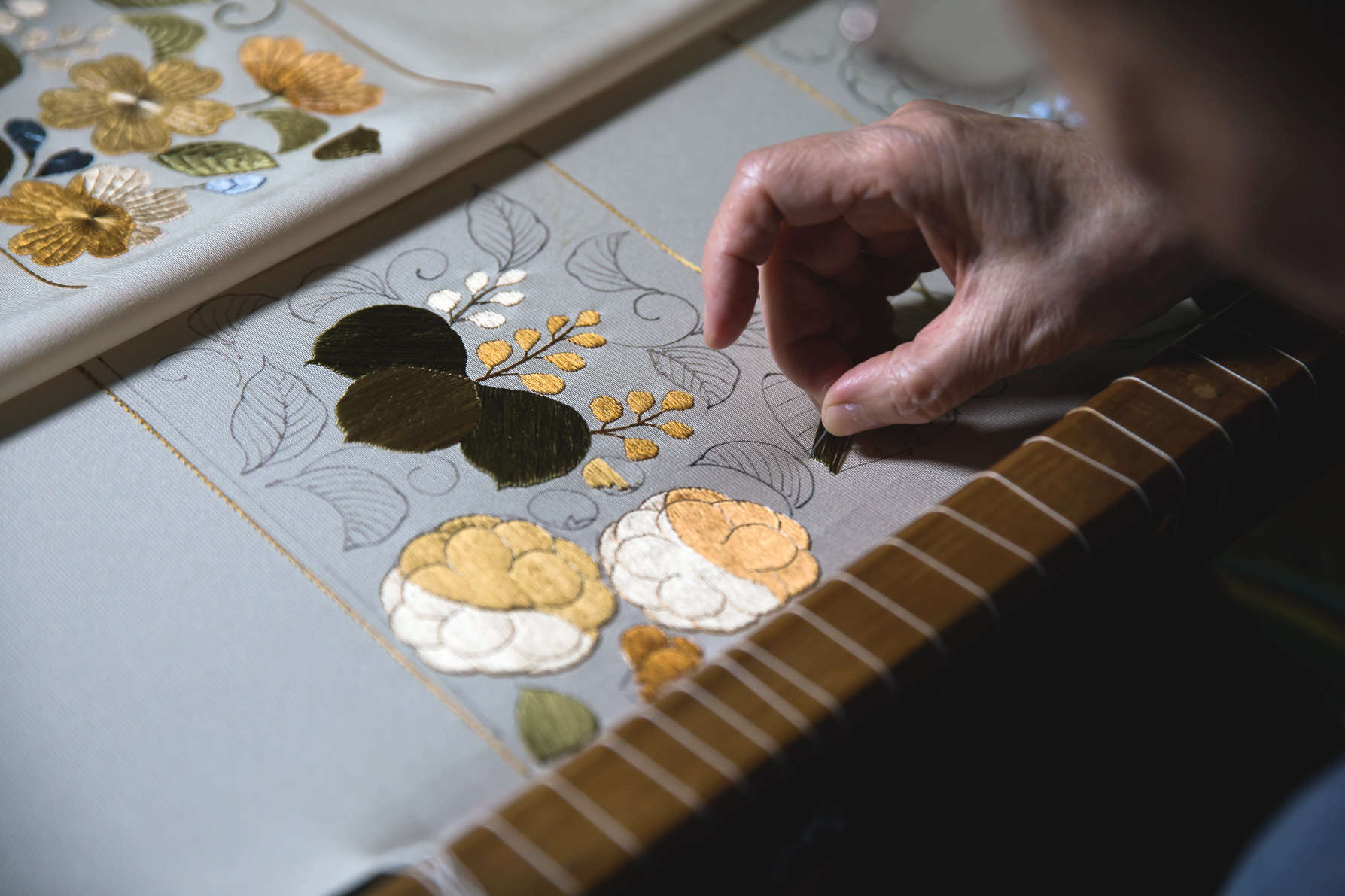 刺繍 - ぎをん齋藤・齋藤織物